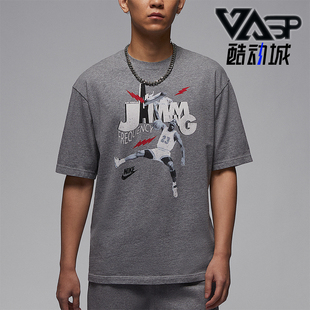 复古厚实透气休闲图案短袖 Nike 耐克正品 JORDAN男士 091 HJ2930