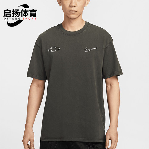 Nike/耐克正品Devin Booker男士休闲宽松经典套头T恤HV6691-060