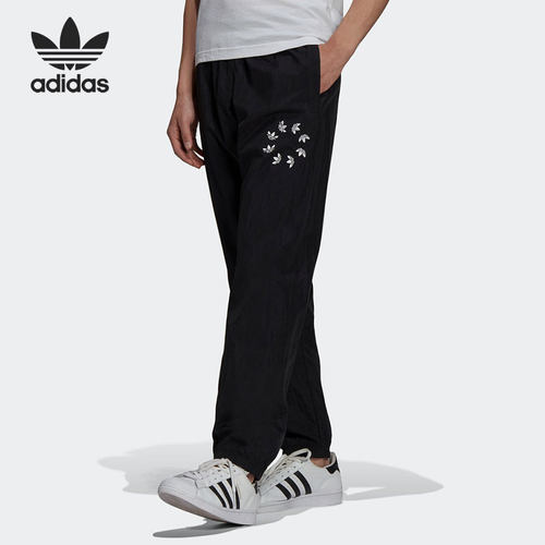 Adidas/阿迪达斯官方正品三叶草新款男子梭织休闲运动长裤 H37728