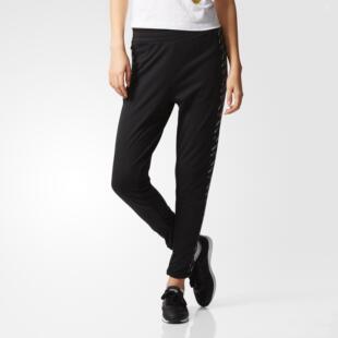 运动裤 Adidas 阿迪达斯正品 NEO女裤 CD1233 休闲串标针织透气长裤