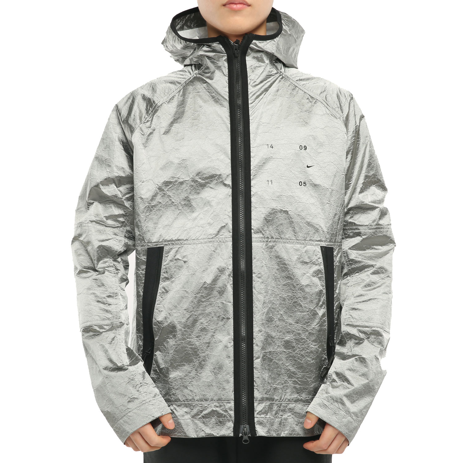 Nike/耐克正品NSW TECH PACK 男子连帽金属银质感夹克 CU3759-095