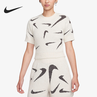 Nike/耐克正品2023冬季新款女子修身时尚休闲短袖T恤FD4287