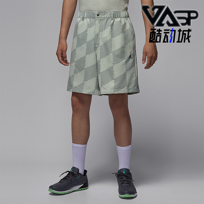 Nike/耐克正品JORDAN男士轻盈印花高尔夫运动透气短裤HQ8676-034