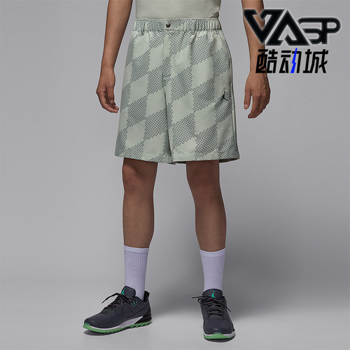 Nike/耐克正品JORDAN男士轻盈印花高尔夫运动透气短裤HQ8676-034