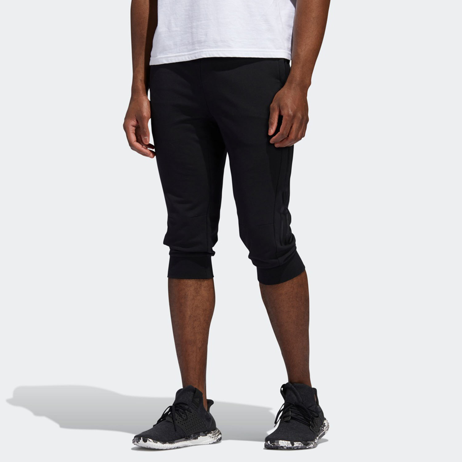 Adidas/阿迪达斯正品当季新款男子休闲运动七分裤短裤BK0982