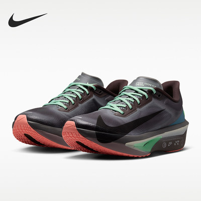 Nike耐克正品Zoom Fly 6男款公路竞速回弹厚底跑步鞋IW2352-200