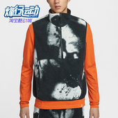 休闲摇粒绒图案马甲HV1122 Nike 060 Wolf Tree男士 耐克正品 ACG