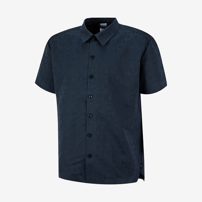 Puma/彪马正品秋季新款男女时尚透气短袖休闲衬衫539805