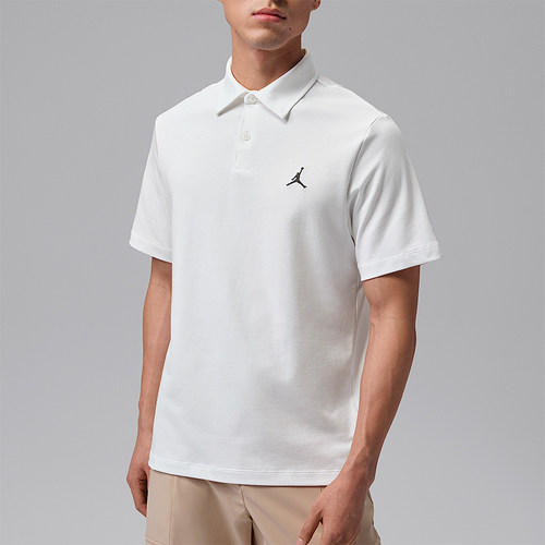 Nike/耐克正品JORDAN男士刺绣针织透气经典短袖POLO衫HQ8689-100