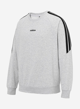 Adidas/阿迪达斯正品2025男士舒适时尚经典条纹运动卫衣KA2564