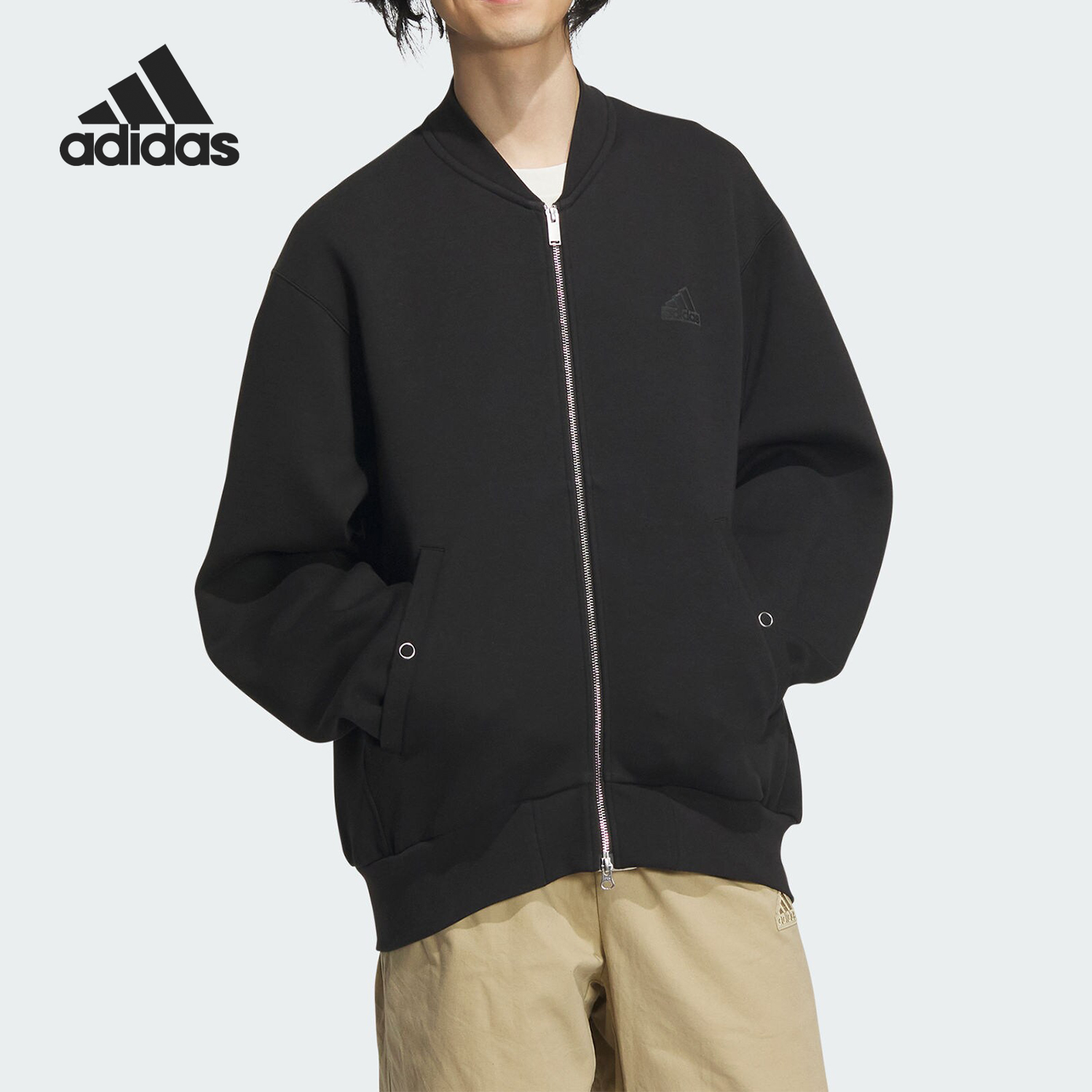 Adidas/阿迪达斯正品SPACER BOMBER男士休闲运动夹克JJ3798