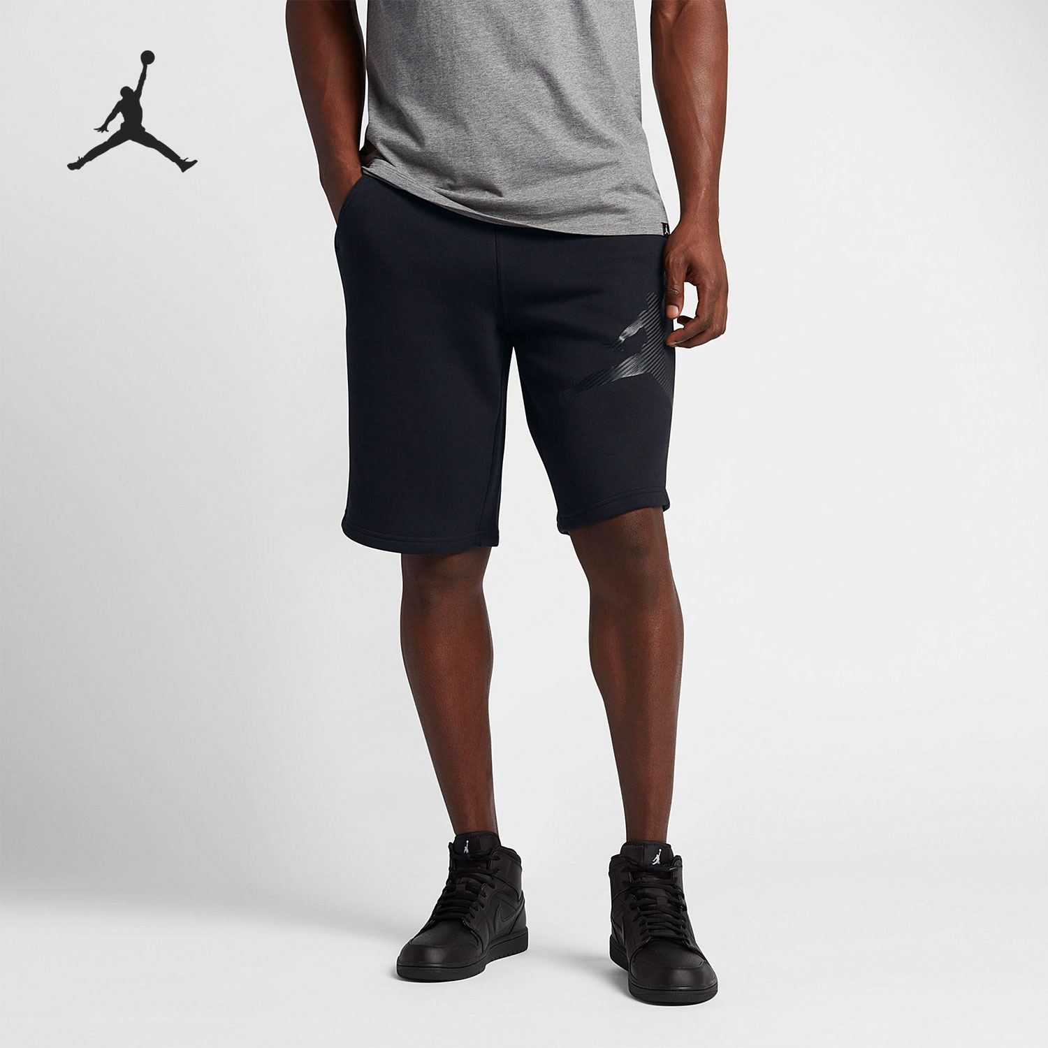 Nike/耐克正品JORDAN 当季新款男子休闲运动短裤884281-010