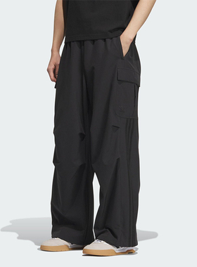 Adidas/阿迪达斯正品三叶草男女同款宽松工装直筒休闲长裤KD0949
