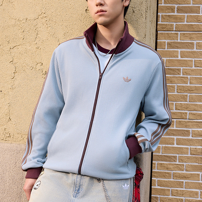 Adidas/阿迪达斯正品三叶草男士休闲经典运动早春薄外套KY5770