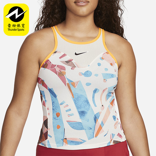 Nike/耐克正品女士透气经典运动舒适运动休闲圆领背心DX5370-113