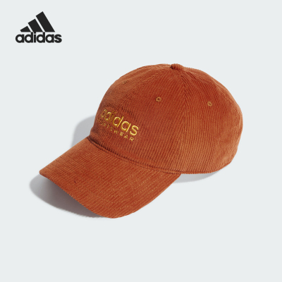 Adidas/阿迪达斯正品新款男女时尚复古灯芯绒棒球帽II3507