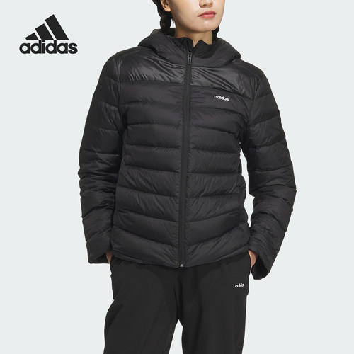 Adidas/阿迪达斯官方正品武极系列女士保暖运动轻薄羽绒服JL9579