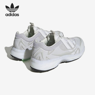 低帮网面系带跑步鞋 三叶草男士 IF2422 阿迪达斯正品 Adidas