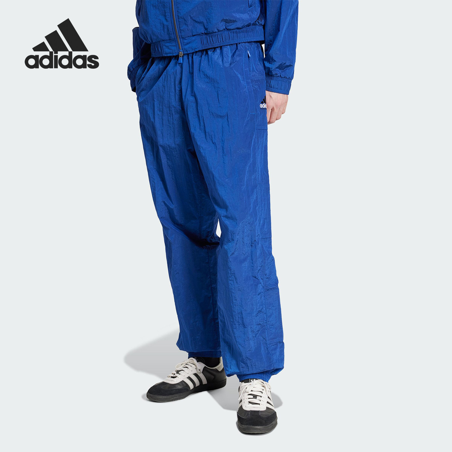 Adidas/阿迪达斯官方正品EQT TRACK PANTS男士运动束脚长裤JP0188