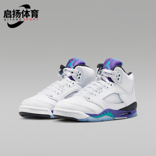 Nike/耐克正品JORDAN GS女子大童耐磨气垫中帮篮球鞋HQ7980-100