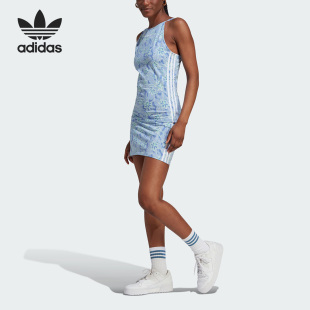 DRESS TIGHT女子运动露背连衣裙IU0648 阿迪达斯官方正品 Adidas