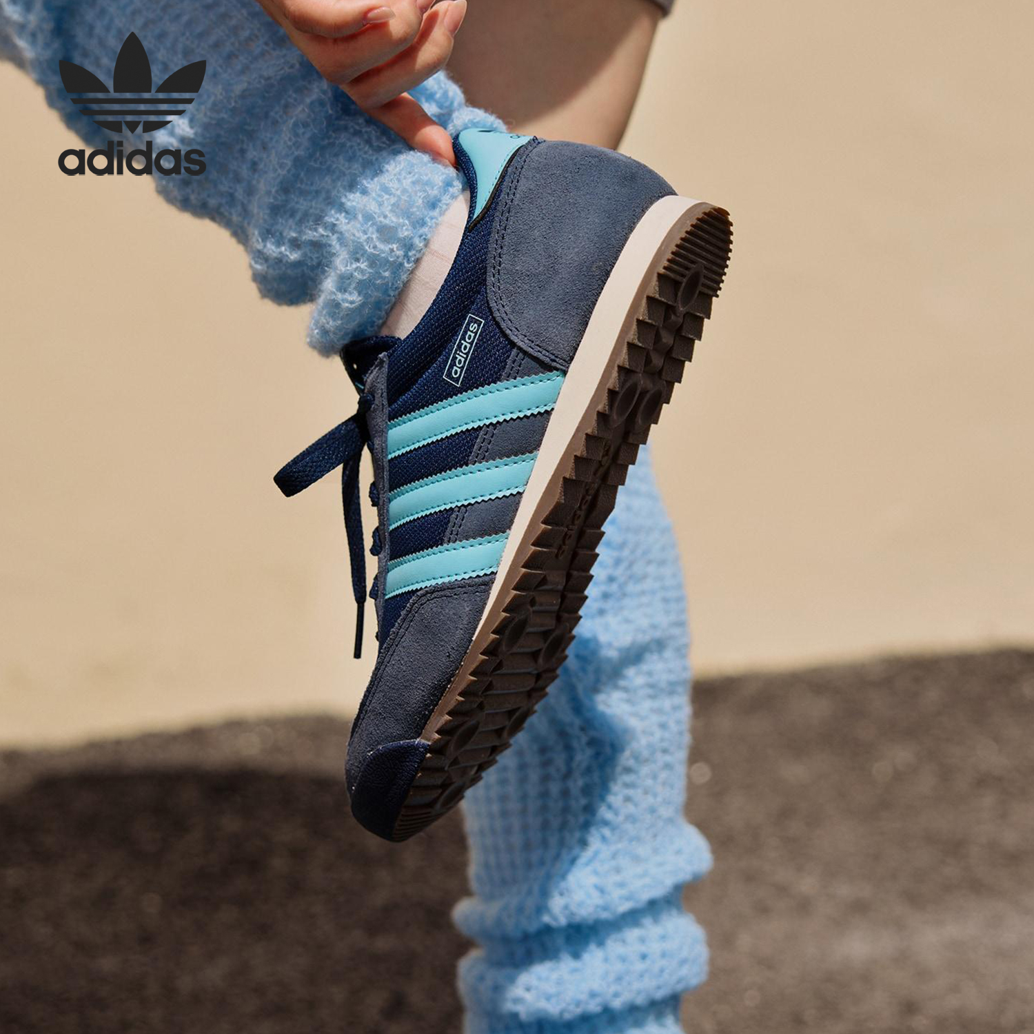 Adidas/阿迪达斯正品三叶草男女休闲经典复古薄底运动鞋JQ6369