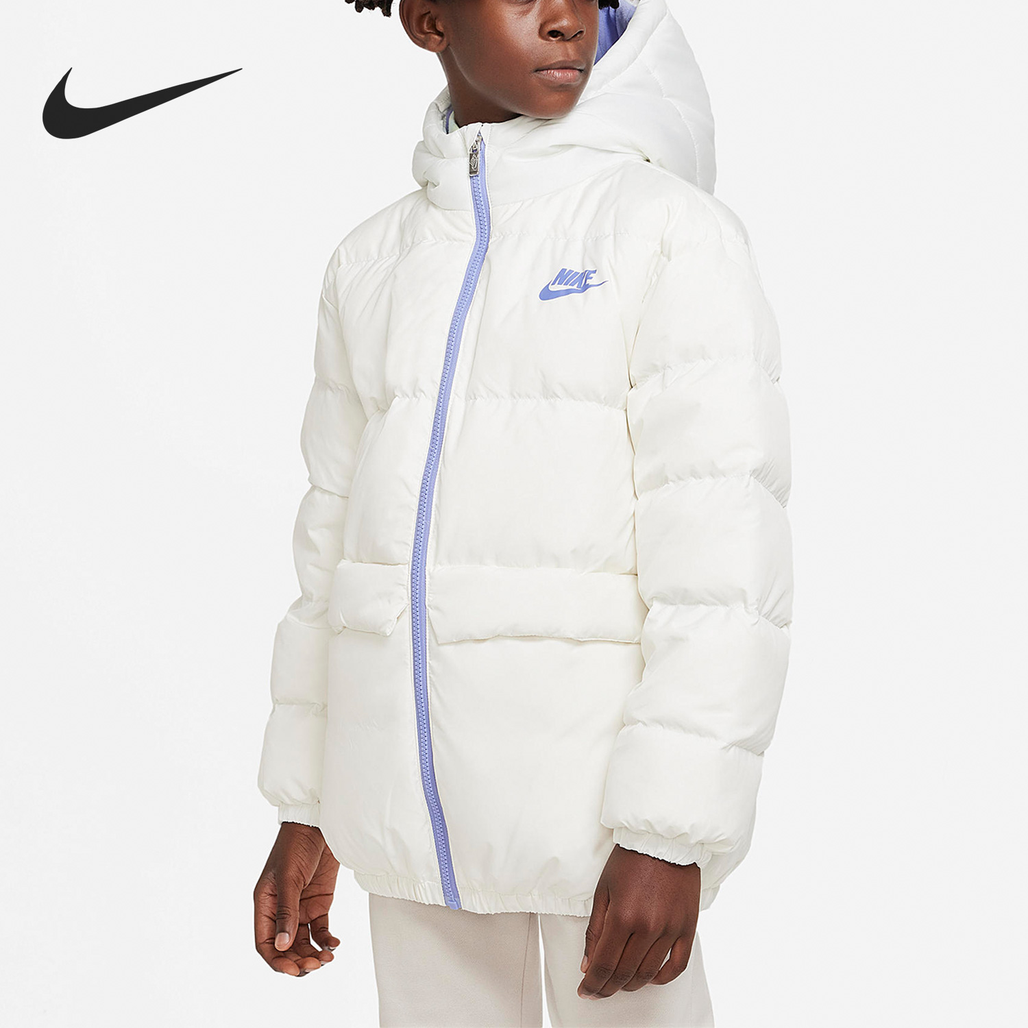 Nike/耐克正品调冬季夏季大童休闲运动保暖羽绒服DZ9965-133