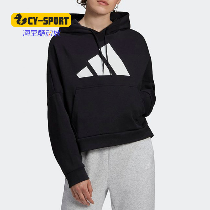 Adidas/阿迪达斯正品秋季W UR Hoodie女子运动型格卫衣FS2451