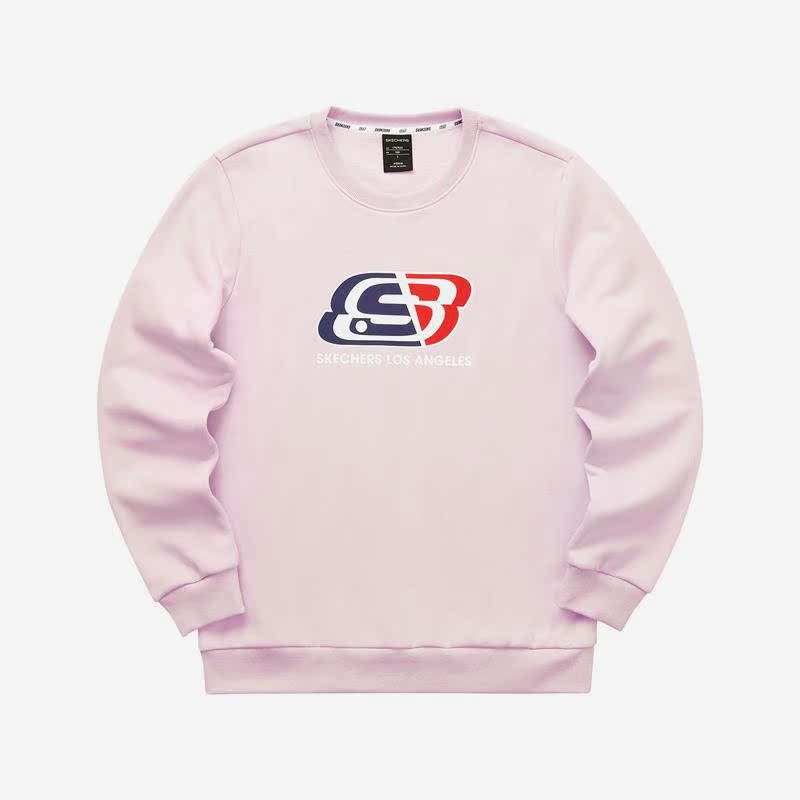 Skechers/斯凯奇正品PULLOVER 男女针织套头卫衣 L321U174