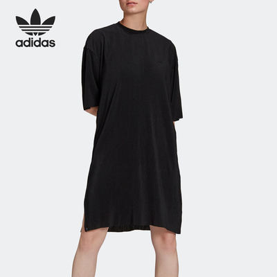 Adidas/阿迪达斯正品当季新款三叶草女子运动连衣裙HF7549