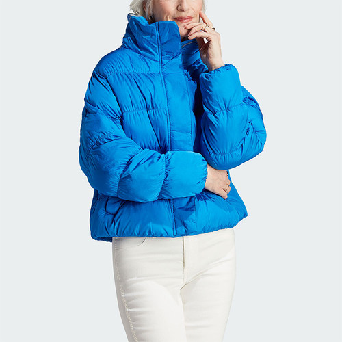 阿迪达斯正品女子宽松棉服