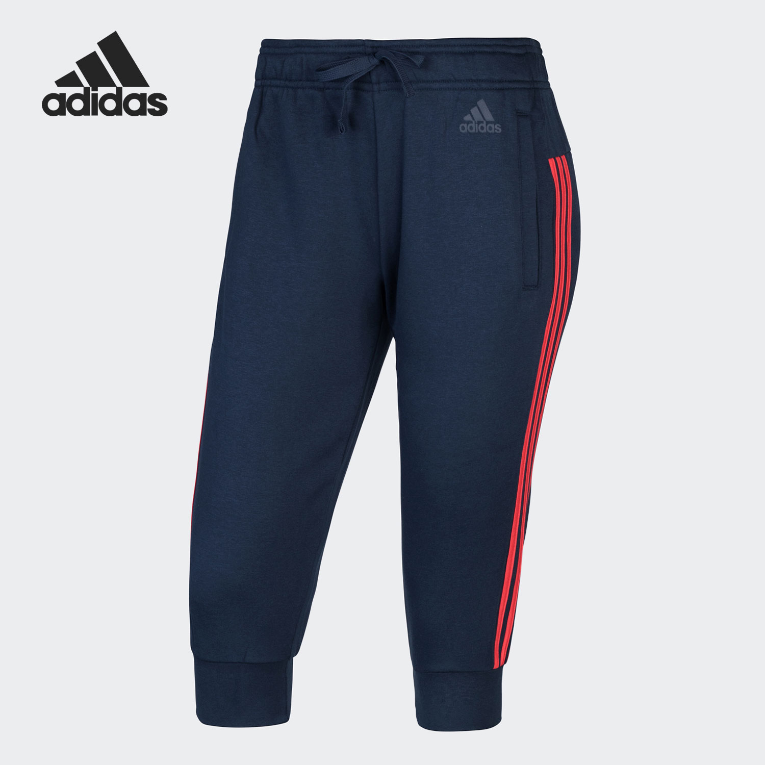 阿迪达斯女子运动七分裤