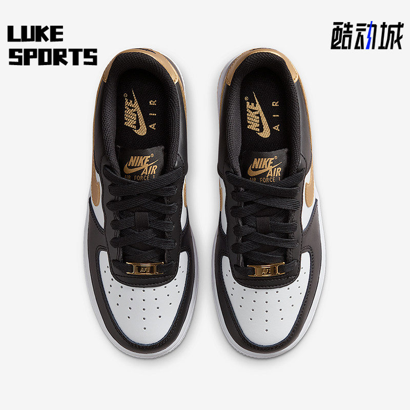 Nike/耐克正品Air Force 1 GS女子大童休闲耐磨运动鞋CT3839-009