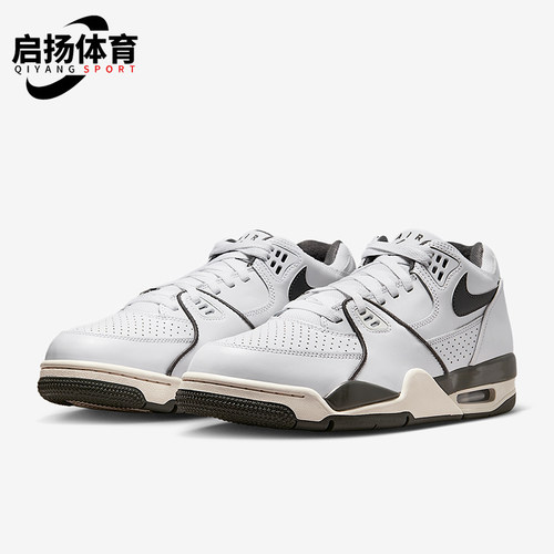 Nike/耐克正品Air Flight 89男士低帮皮革篮球运动鞋HJ4484-101