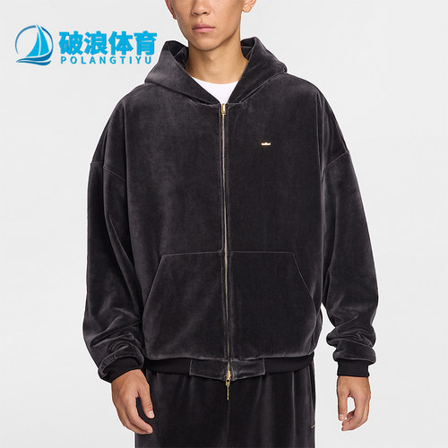 Nike/耐克正品LeBron男士运动连帽宽松刺绣篮球外套IM0636-010