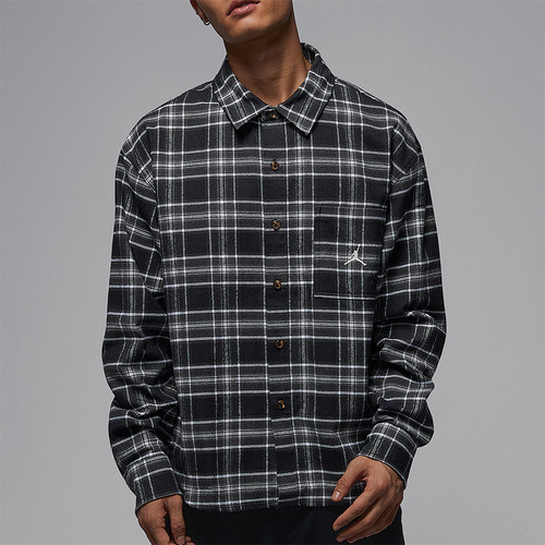 Nike/耐克正品Jordan Brooklyn男士长袖经典衬衫T恤IF1858-010