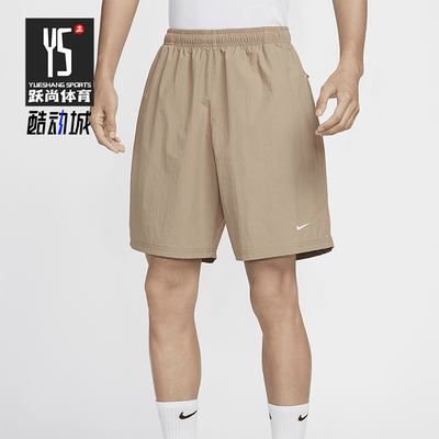 耐克男士宽松系带梭织运动短裤