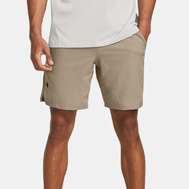 UA/安德玛正品夏季新款男子梭织训练速干薄款运动短裤1370382-203