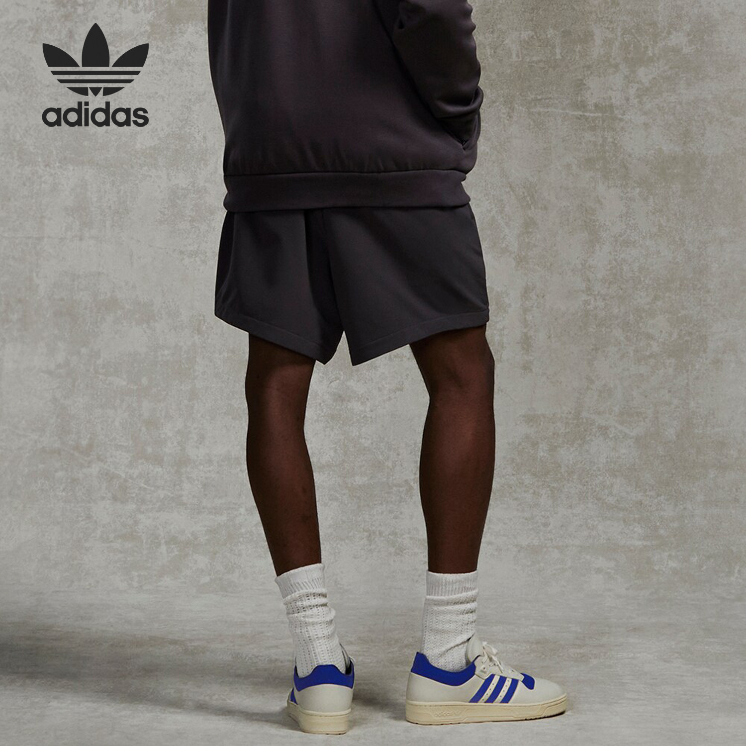 Adidas/阿迪达斯正品三叶草男女同款休闲篮球运动短裤IW1628