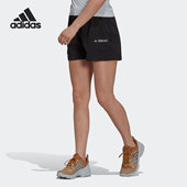 休闲舒适耐磨运动短裤 Adidas 女子新款 当季 GN7534 阿迪达斯正品