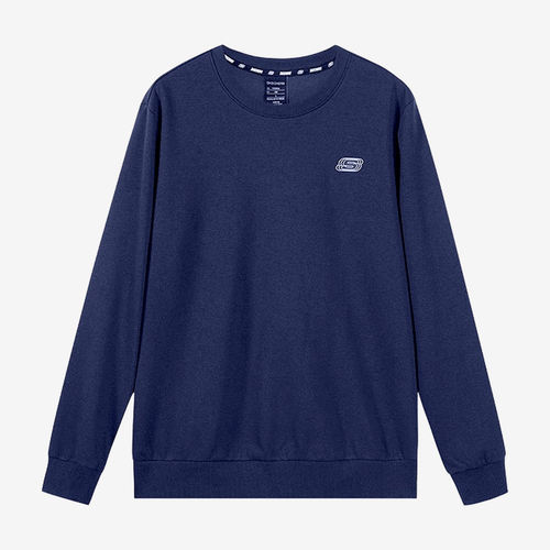 Skechers斯凯奇正品儿童款休闲舒适加绒卫衣FHL422U130-007D