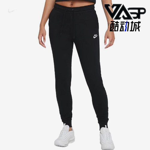 Nike/耐克正品新款女卡其色logo刺绣束脚运动长裤DJ8499-126