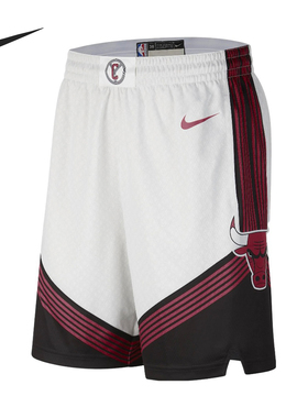 Nike/耐克正品运动男士条纹拼色宽松下摆开衩短裤DO9652-100