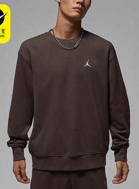 Nike/耐克正品Jordan男士休闲圆领针织套头运动卫衣FV7296-237
