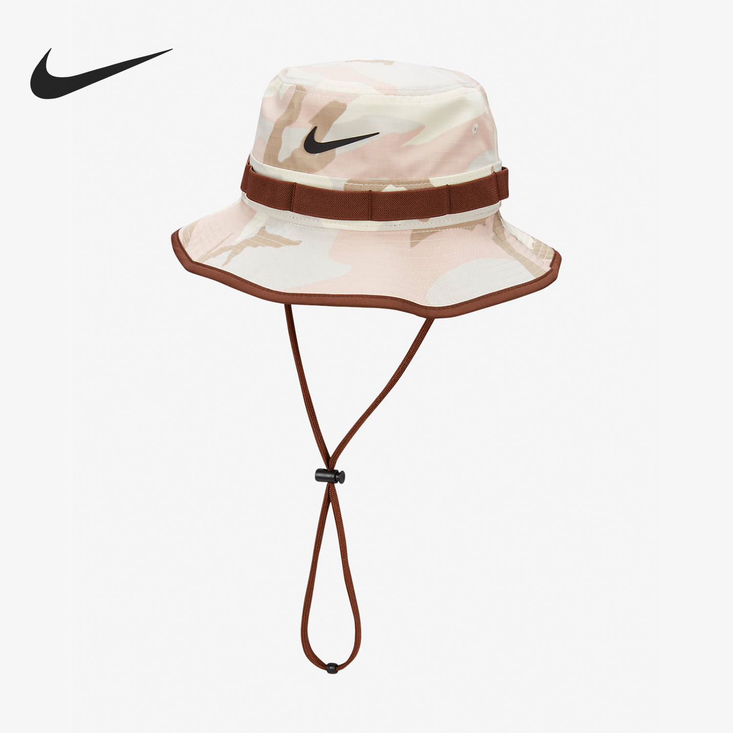 耐克正品男女印花遮阳渔夫帽