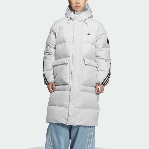 Adidas/阿迪达斯正品LONG DOWN JACKET男女长款保暖羽绒服KC2566