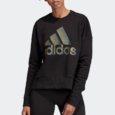 Adidas/阿迪达斯正品当季新款女子休闲运动套头卫衣 DZ8676