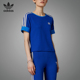 Adidas T恤IK7846 KNITTED休闲运动短袖 阿迪达斯正品 女子TEE