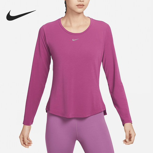 Nike/耐克正品2024新款女士运动训练套头长袖T恤DD0621-653