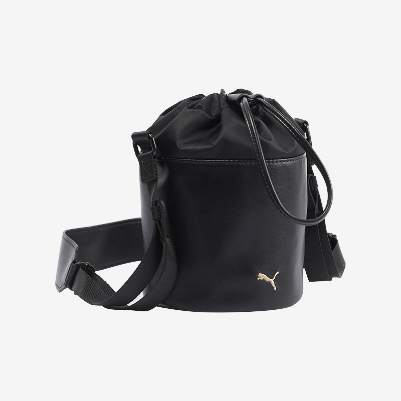 Puma/彪马正品秋季新款男女同款时尚小巧便携抽绳水桶包肩包